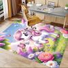 1PC Unicorn Fantasy Extra Large Non-Slip Floor carpet, Office, family, bedroom, Studio - Large Area RugJ0365