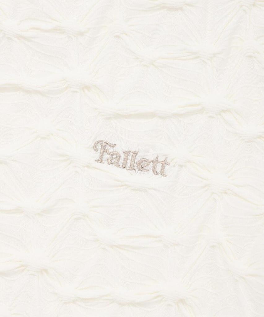 FALLETT Smoking Short Sleeve T-Shirt Ivory