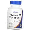Vitamin D3 for Adults, Vitamin D3 2000, 240 Softgels (36647059)