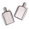 Square Pocket Beer Container 5oz Stainless Steel Hip Flask Whiskey Wine Pots Small Whiskey Bottle Liquor Accessories