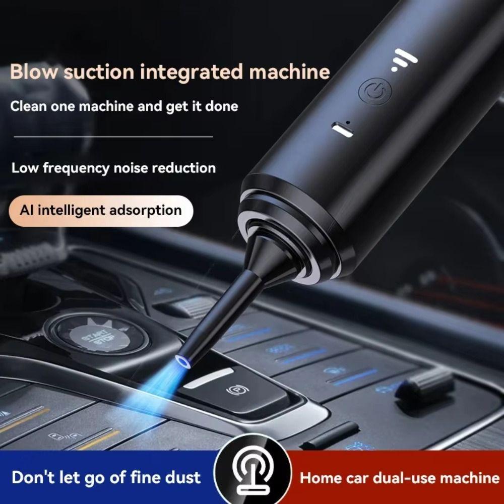 Cordless Car Dust Collector Set Electric Handheld Vacuum Washable 4 in 1 Dust Buster Home Cleaning