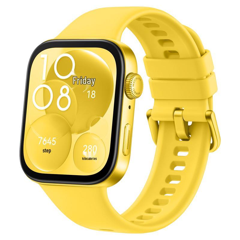 Совместим с часами Huawei Fit4, ремешок из микротекстурированного силикона, по стилю аналогичен оригинальному ремешку HUAWEI FIT3.