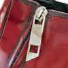 Pristine DIOR short boots HEEL BOOTS Red Patent leather mens Used