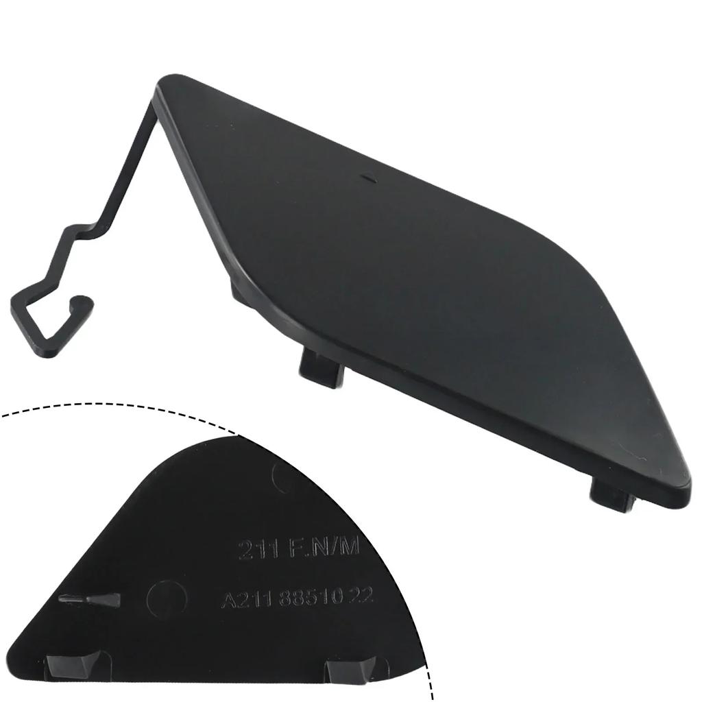 Protect Your For MERCEDES For BENZ E Class W211 2007 2008 09 with Our Sturdy Front Bumper Tow Hook Cover Reliable and Durable!