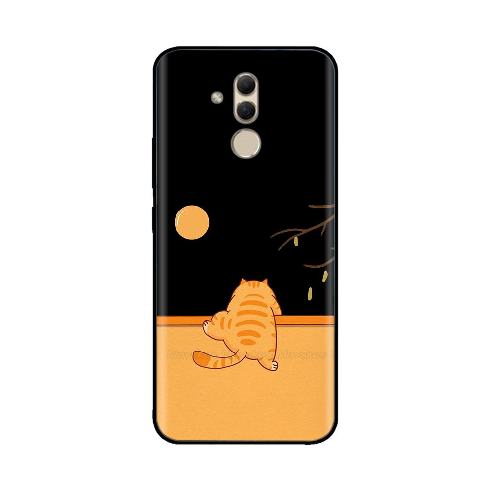 Чехол для телефона Huawei Mate 20 Lite Милый чехол-защита камеры для Huawei Mate 20 Mate20 Pro Чехлы Чехол Жидкий силикон Fundas