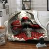 Warhammer 40k Theme Printed Blanket - Perfect for Couch, Bed, Travel & Outdoor Use | Machine Washable, Cozy & Durable.