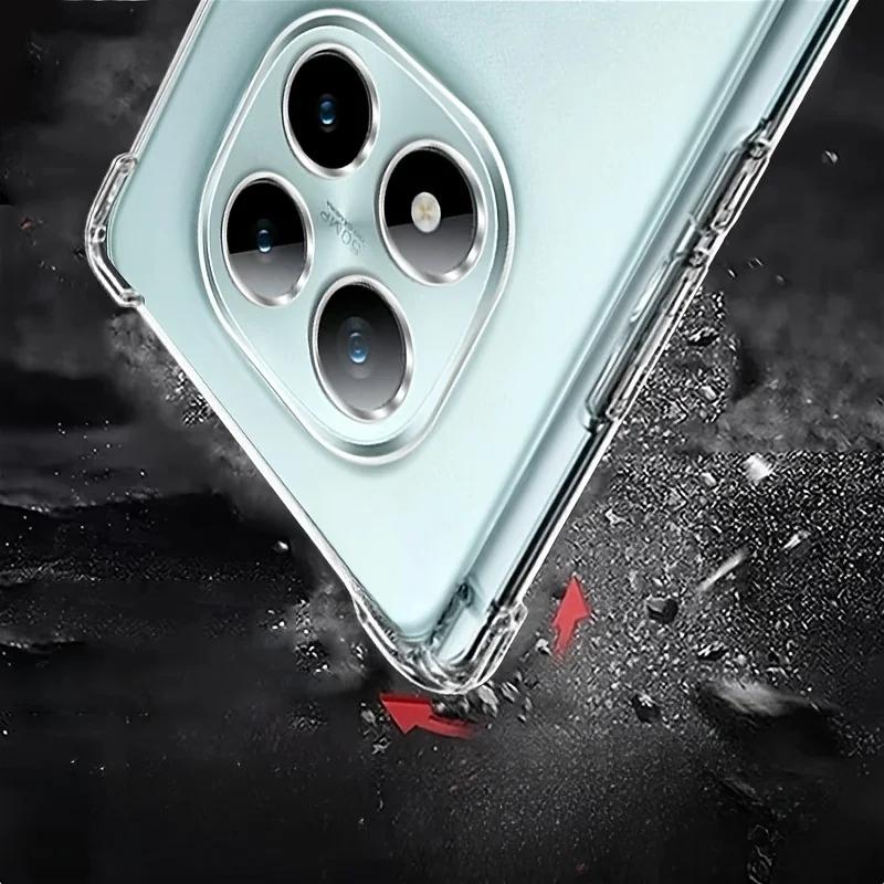 Transparent Phone Cases For Xiaomi Poco M8Pro 5G Case For Xiomi Little M8 Pro PocoM8Pro Soft Silicone Back Cover Clear Carcase