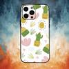 Чехол для телефона с кактусами и суккулентами для iPhone 17,16,15,14,13,12,11 Plus,Pro,Max,XS Силиконовый мягкий чехол