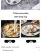 Двойная кастрюля из нержавеющей стали с крышкой - Миска для паровых яиц и детского питания