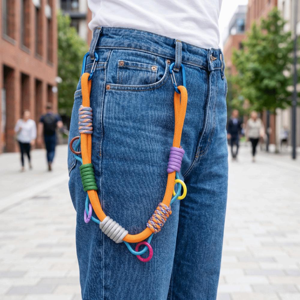 Multi-purpose Hand Woven Paracord Rope Colorful Outdoor Gear Hanging Cord Hiking