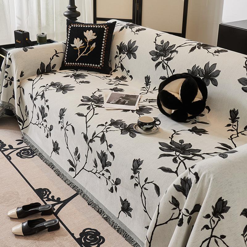 Sofa Towel Cover Cloth Full Covered All-Inclusive Non-Slip Universal Cover Cover French Retro Affordable Luxury High-Grade Cover Towel