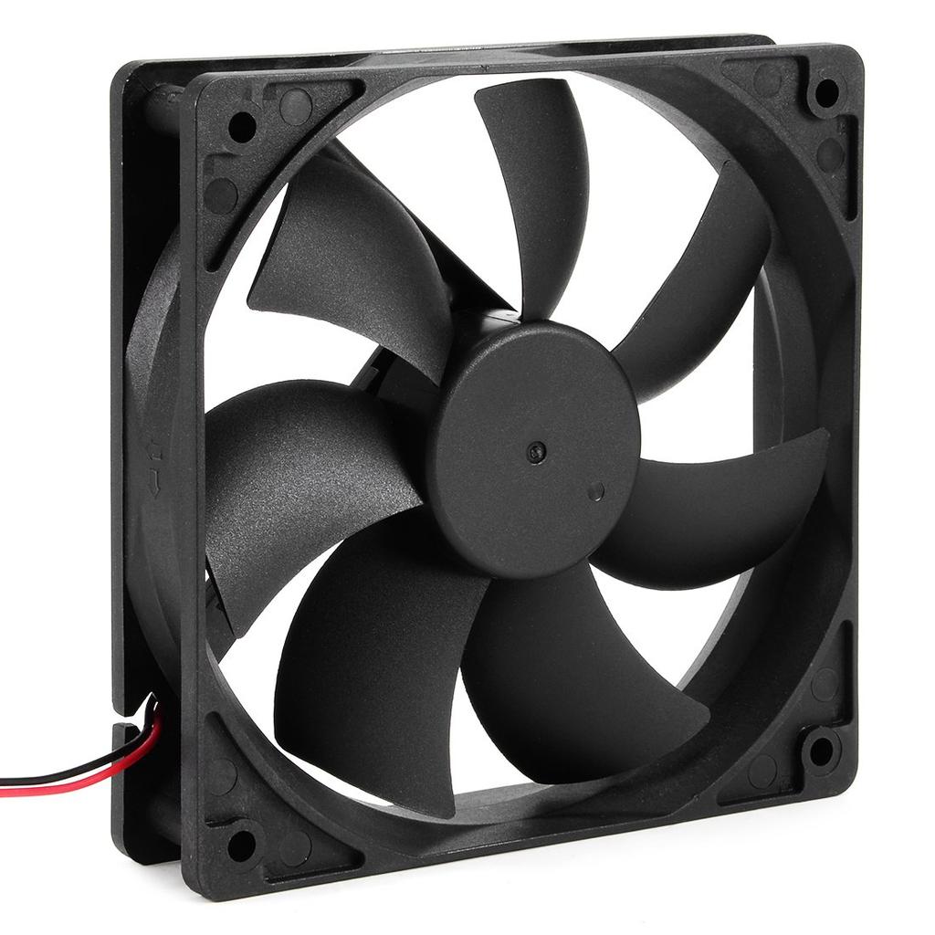 Вентилятор охлаждения uxcell DC 24V 120x120x25mm Вентилятор для электроники Вентилятор охлаждения ПК 1 шт. 0.16A