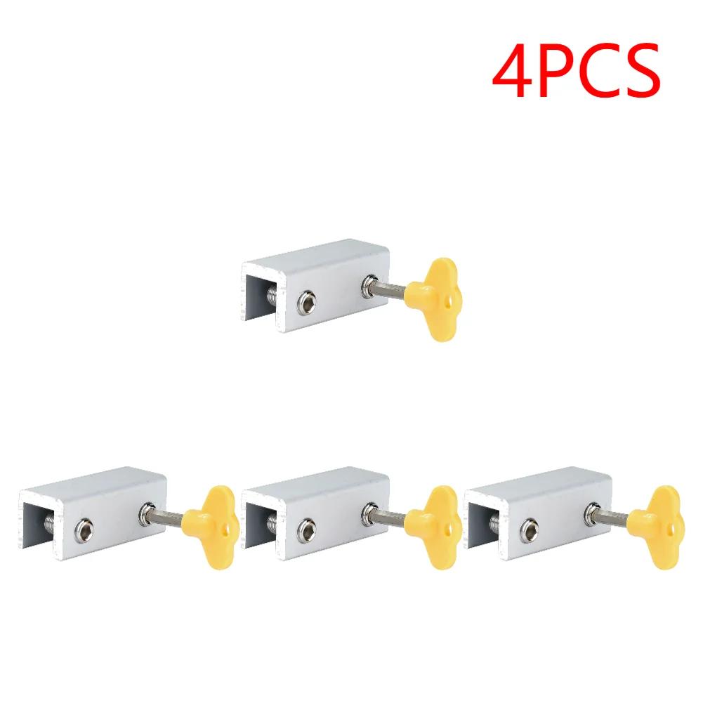 Aluminum Alloy Security Window Lock Stopper Sliding Window Anti-theft Lock Window Sliding Door Baby Kids Child Safety Doors Lock
