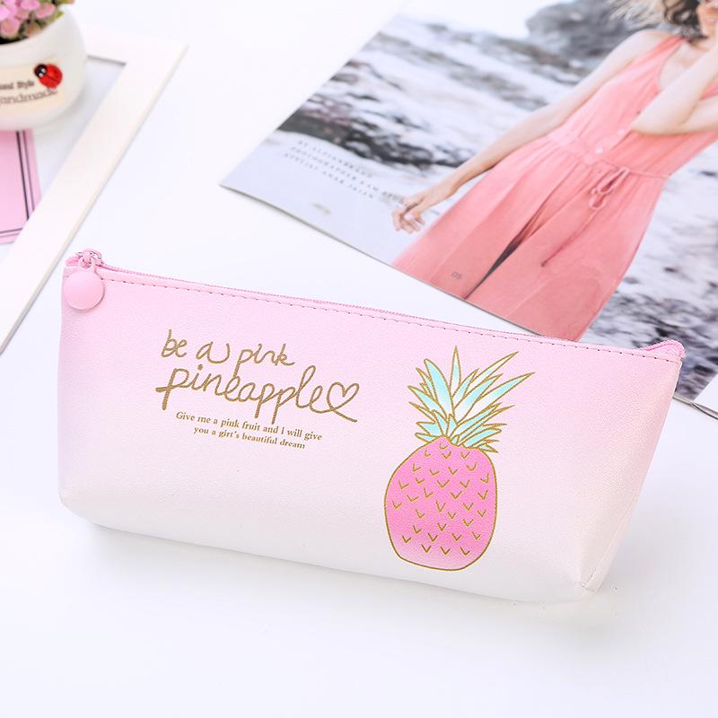 1pcs/1lot Kawaii Pencil Case Turtle leaf Gift Estuches School Pencil Box Pencilcase Pencil Bag School Supplies Stationery