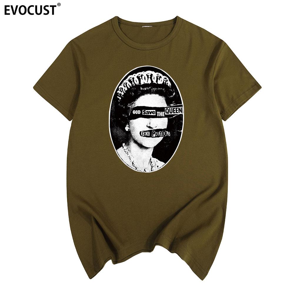 God Save The Queen Sex Pistols Tshirt Cotton Unisex T Shirt New Tee Tshirt Unisexs Unisex Fashion