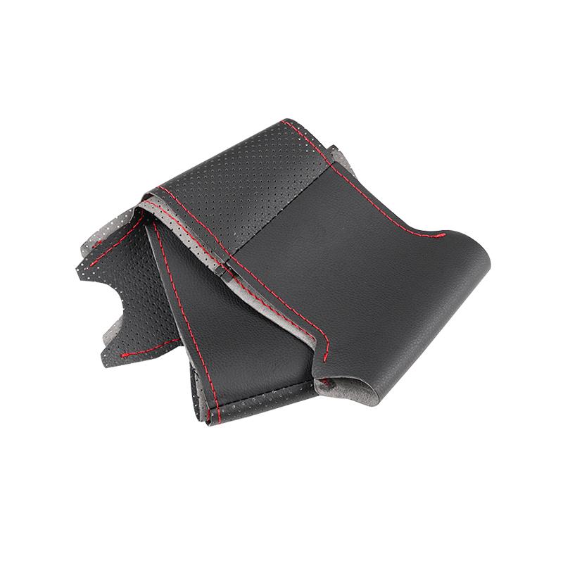 Оплетка рулевого колеса для Honda Civic 8th MK8 2005 2006 2007 2008 2009 2010 2011 Автомобильный руль сшитый вручную кожаный чехол