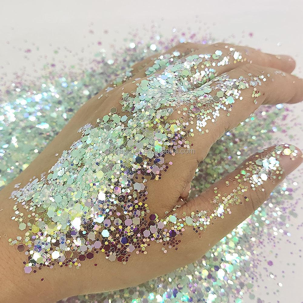 2022 Autumn&Winter Gorgeous Nail Accessories Sequins Bulk Glitter Powder Nail Stickers