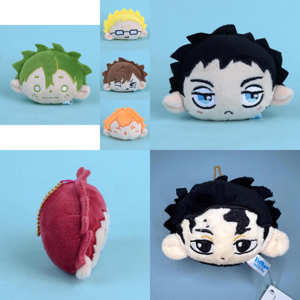 Haikyuu Cartoon Plush Keychain With Pp Cotton Filling For Anime Enthusiasts And Collectors