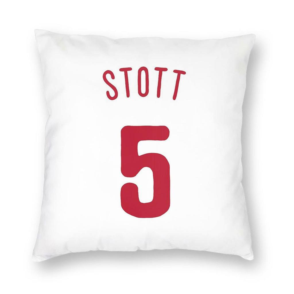 Bryson Stott Baseball Square Pillowcase Polyester Linen Velvet Printed Zip Decor Throw Pillow Case Car Cushion Cover Wholesale