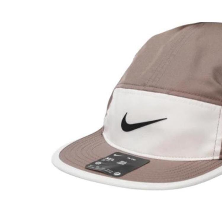 Nike Бейсболка с логотипом, унисекс, шляпы, коричневые FB5624-214
