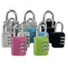 Combination Padlock 4 Dial Keyless Anti Theft Zinc Alloy Universal for Luggage Cases GYM