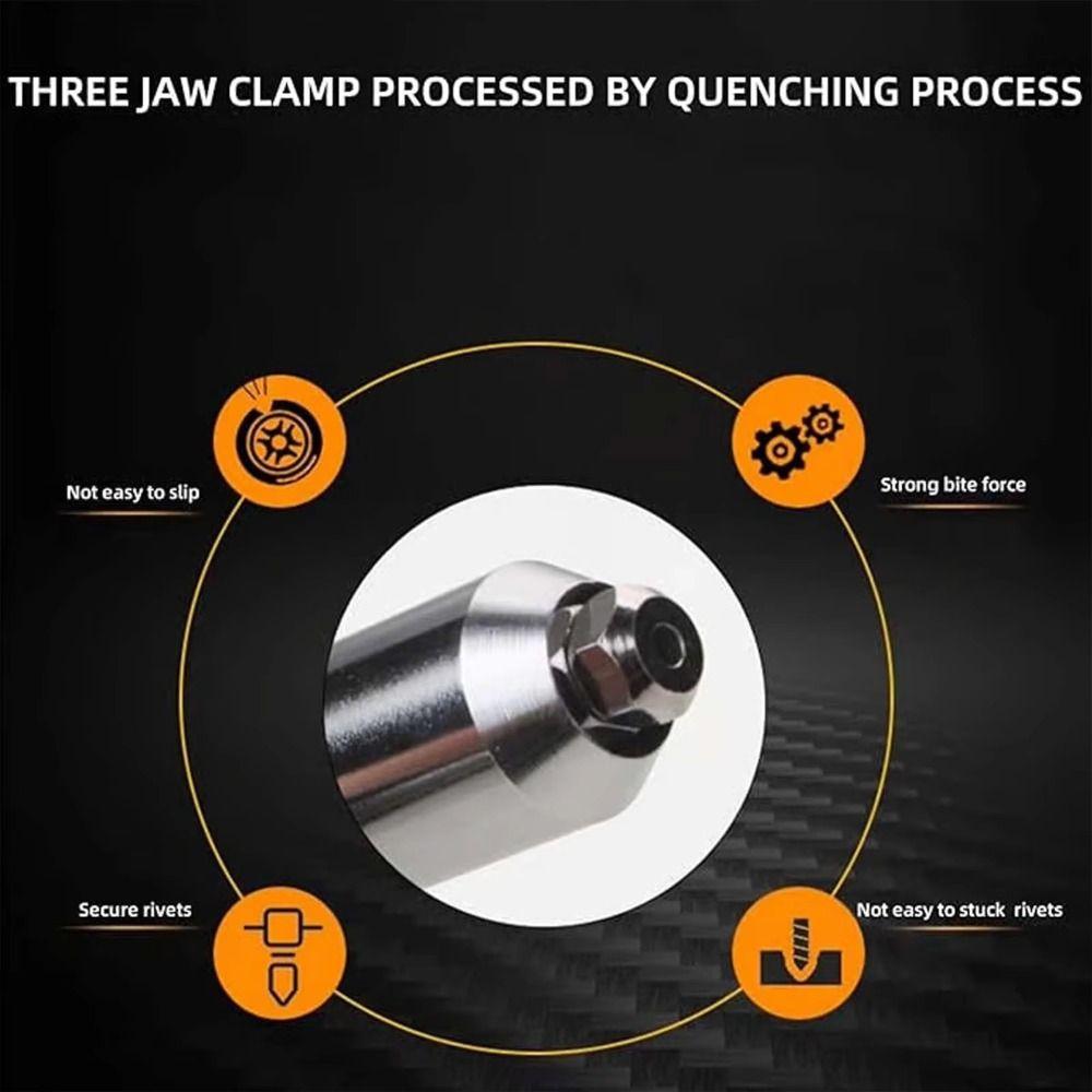 2.4-4.8 MM Electric Rivet Tool Quick Connect Blind Rivet Tool Riveting Nut Machine DIY Projects