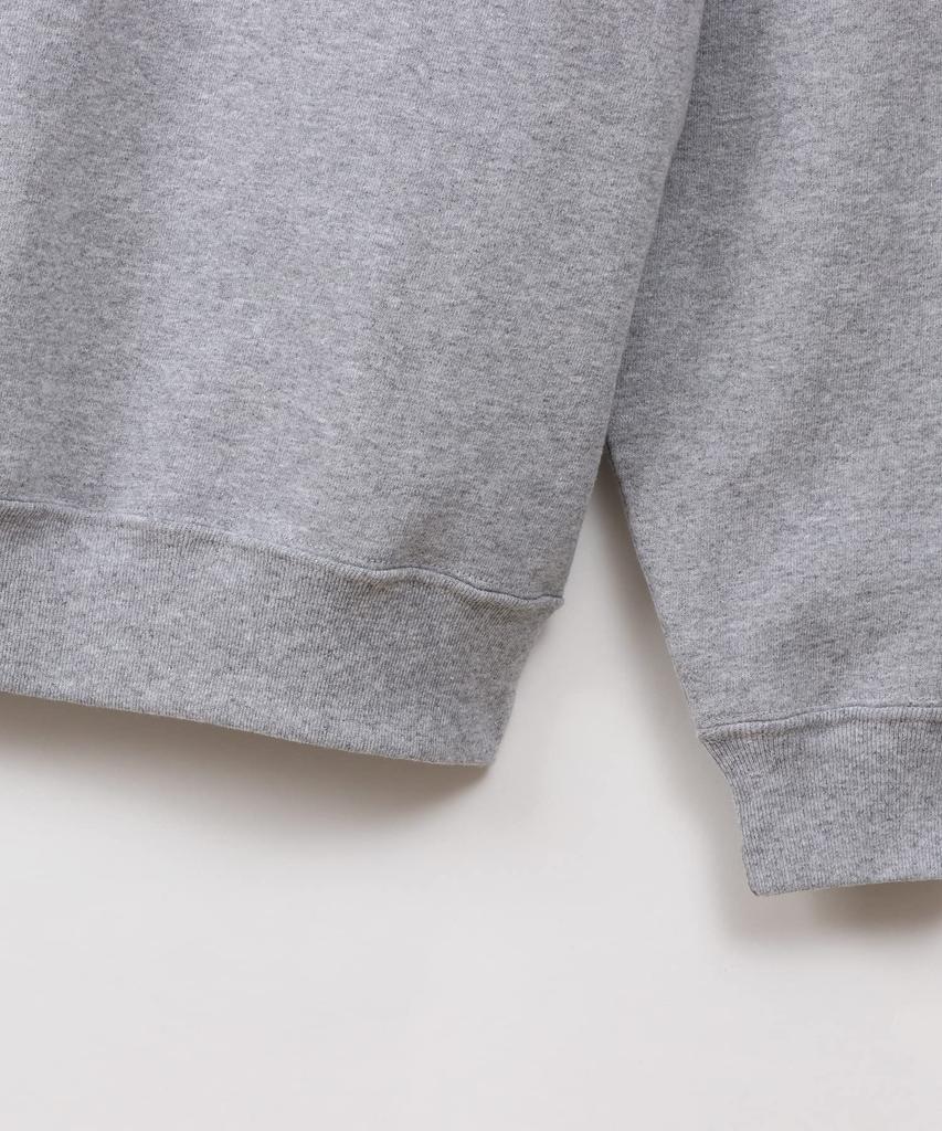 Champion 9oz USA Crew Neck Oxford Size Long Classic Seasonless Men's Sweatshirt, Gray, M, C5-P001, Sleeve, Fleece-Lined, V-Gauze,