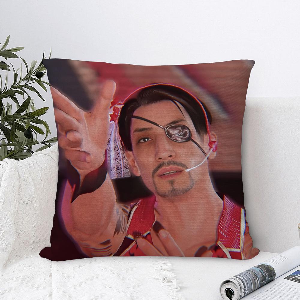 Love GGoro Majima YYakuza Pillow Case Sofa Decorative Home Doublesided Print Plush Square Throw Pillow Covers Cushion Decor
