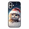 Для iPhone 17 5G Чехол 2025 6.3" Сумка Цветы Черный ТПУ Силикон Мягкая Задняя Крышка Для iPhone 16 Plus 17 Чехол для Телефона Ударопрочный Корпус
