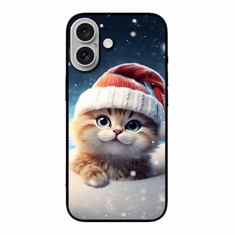 Для iPhone 17 5G Чехол 2025 6.3" Сумка Цветы Черный ТПУ Силикон Мягкая Задняя Крышка Для iPhone 16 Plus 17 Чехол для Телефона Ударопрочный Корпус