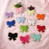 According To Embroidery, Embroidery Cloth Sticker, Computer Embroidery Stamp, Colorful Versatile Bow, Self-Adhesive, Ironing-Free Clothes