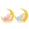 Figurines Cartoon Action Figure Cake Decoration Car Dashboard Ornament Sleeping Baby Moon Doll