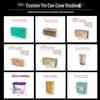Rectangular Tin Box for Ejiao Slices and Cake (200x117x62) - Health Product Packaging