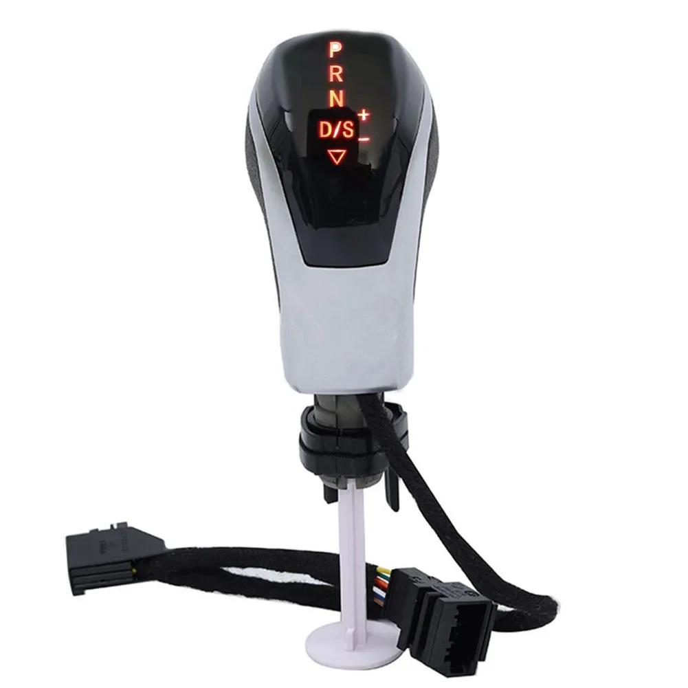 Electronic Gear Shift Handle with LED Light for Golf MK6 MK7 For Passat B7 B8 Designed for Front Clamp Button Models