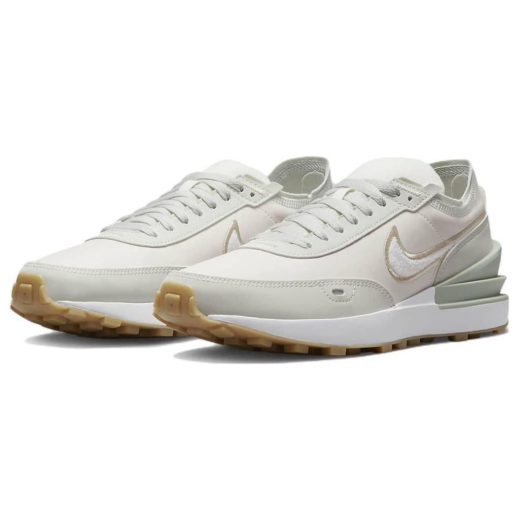Nike Женские кроссовки Waffle One SE Phantom кремовые светло-серебристые белые DR9502-001