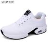 Women Sneakers Running Shoes Tennis Outdoor Air Cushion Knit  Trainer Breathable Gym Shoes