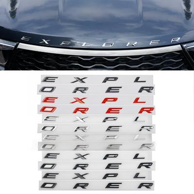3D Хромированный ABS Логотип Автомобиль Передний Капот Значок Буквы Капота Наклейка Деколь Для 2020 2021