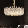 Living Room Chandelier Building Stairway Long Chandelier Post Modern Light Crystal Lamp