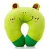 Black Cat Pig Strawberry Ushaped Pillow With Crystal Velvet Cover For Adults And Travel