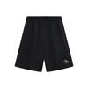 Pure Color Embroidered Logo Straight-Leg Sports Shorts Men Bottoms AKST745-1