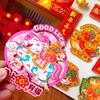 Lucky Blessing New Year Magnetic Sticker Chinese Style Horse Year Fridge Magnet Gifts