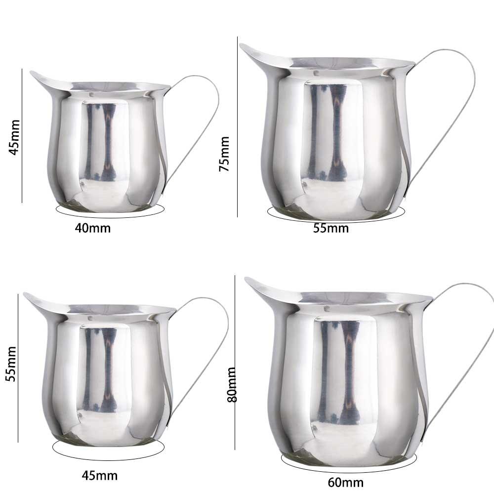 Barista Stainless Steel Kitchen Home Mugs Milk Frothing Pitcher Coffee Cup Steaming Pitcher