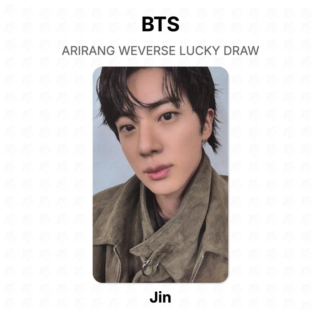 BTS ARIRANG WEVERSE Розыгрыш Official Photocard
