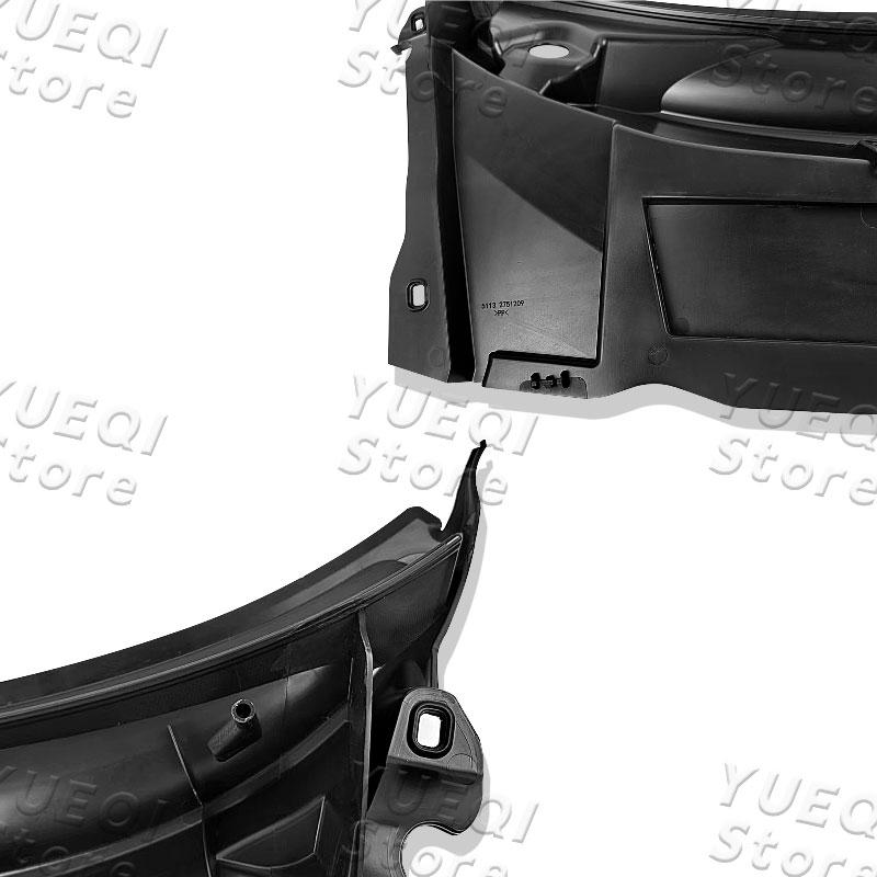 Для LHD 2007-2015 R55 R56 R57 BMW Mini Cooper Clubman Хэтчбек Универсал Накладка Панели Жабо Стеклоочистителя 51132751209 51132751210