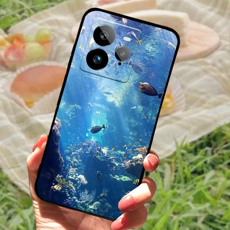 Чехол для Realme GT7 Pro Модный Цветной Печать ТПУ Силикон Мягкая Защитная Крышка Телефона Для Realme GT7 Pro Ударопрочный Задний Корпус Телефона