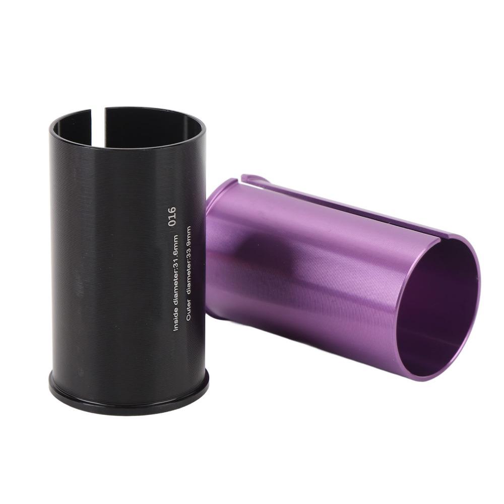2PCS 60 Mm Length Seat Post Tube Adapter Shim Seat Post Adapter Shim  Bike Maintenance