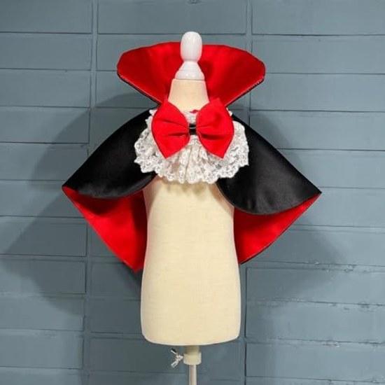 Pet Halloween costume vampire cape dog cat funny wear easy put on take off disguise party Christmas photo commemorative shooting