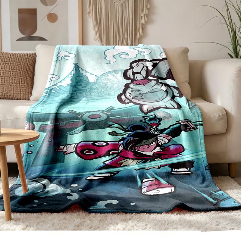 Brawl Heros Soft and comfortable flannel Suitable for sofas living rooms outdoor camping travel and also makes a great anniversary gift