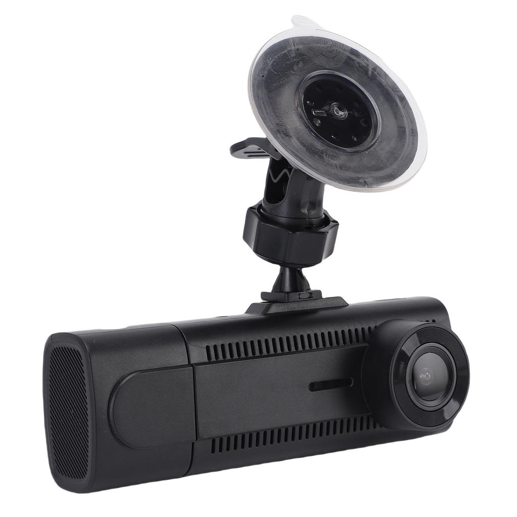 1080P Видеорегистратор 3 канала Автомобильная камера DVR Передняя Задняя Внутренняя 170 градусов Широкий угол обзора 2,7-дюймовый дисплей 24-часовая парковка