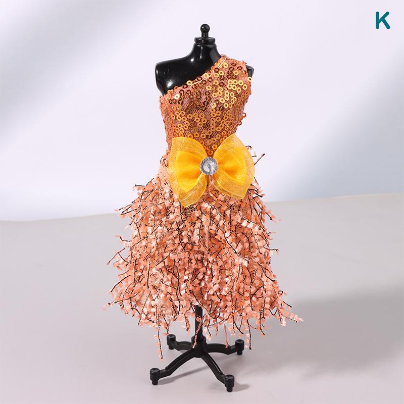 Кукольная одежда для кукол 30 см, вечернее платье, юбка со шлейфом, свадебное платье, платье принцессы, аксессуары для декора кукольного домика